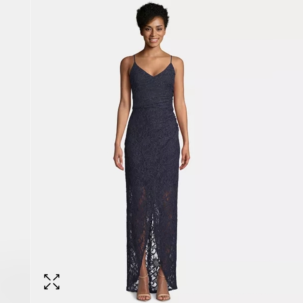 Betsey & Adam Lace Tulip Wrap dress size 12P & Tahari Bolero Size L